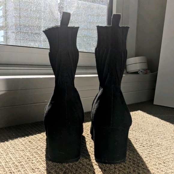 Black Sock Booties - Picture 3 of 4